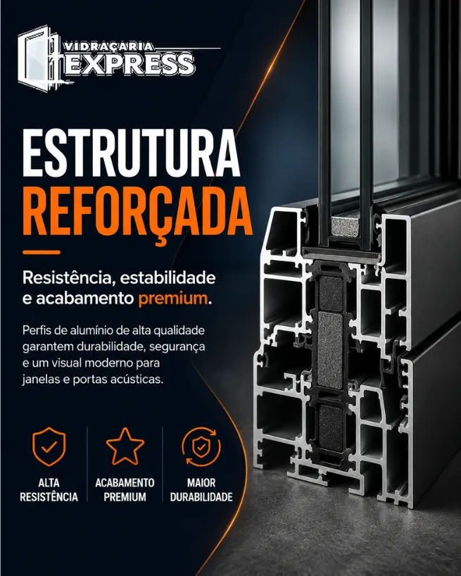 Vidro Acústico em Cosmópolis - vidro para quarto e escritório